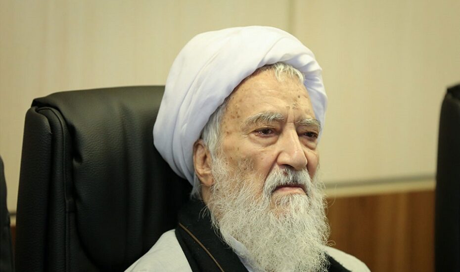 آیت‌الله موحدی کرمانی رئیس مجلس ششم خبرگان