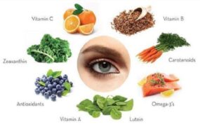 مواد غذایی مفید برای تقویت چشم