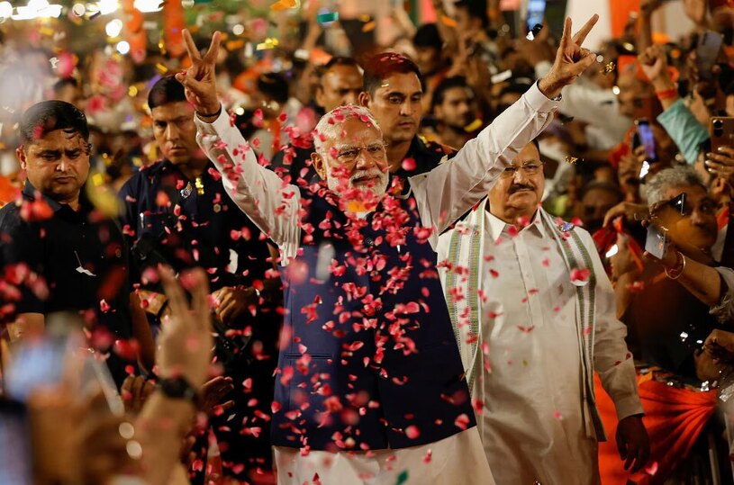 پیروزی "نارندرا مودی" نخست وزیر هند 