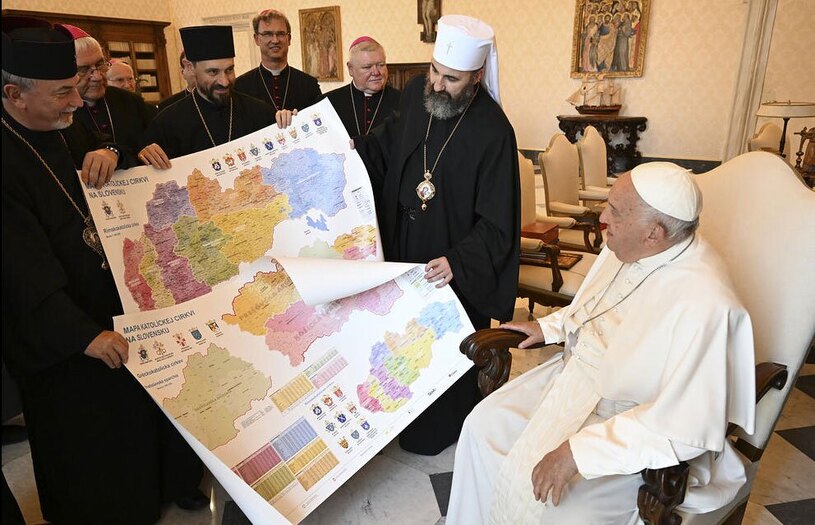 دیدنی های امروز؛ از سفر رهبران غربی به فرانسه تا اوضاع غزه دیدار پاپ فرانسیس با اسقف های اسلواکی