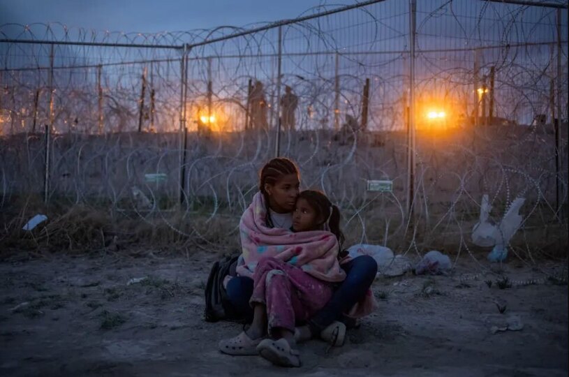 دیدنی های امروز؛ از سفر رهبران غربی به فرانسه تا اوضاع غزه پناهجویان در مرز "ال پاسو"