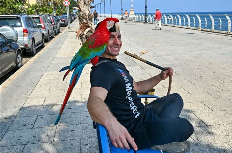 ساحل شهر بیروت لبنان