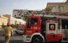 آتش سوزی مرکز درمانی سعادت آباد