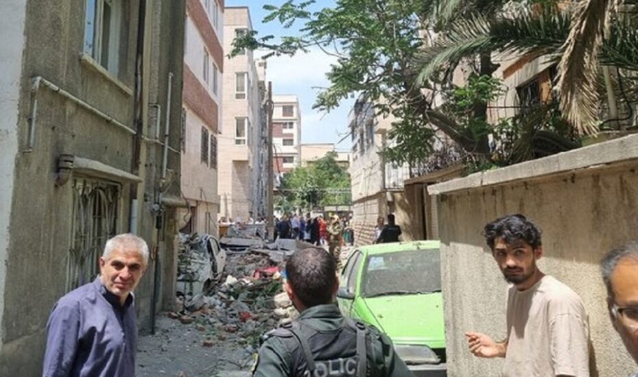 انفجار۳ واحد مسکونی شرق تهران