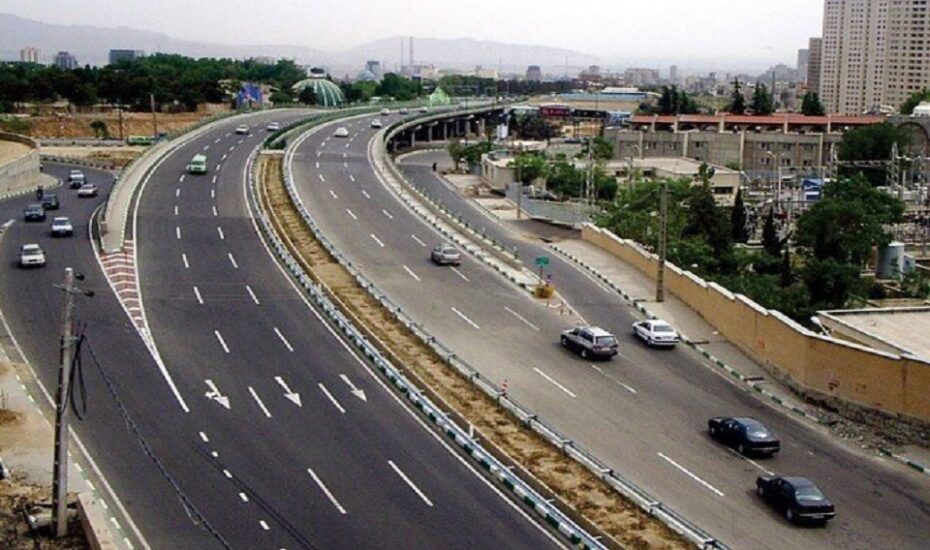 بزرگراه یادگار امام مسدود