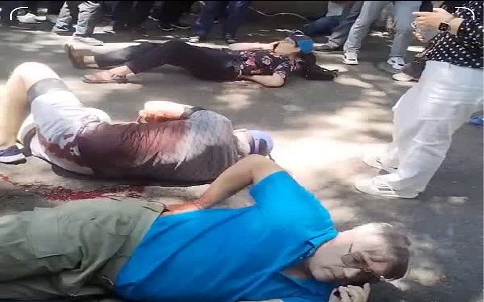 حمله با سلاح سرد آمریکایی چین