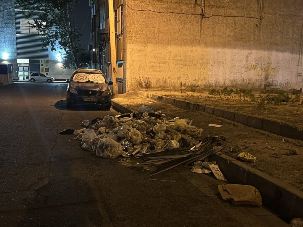 خیابانی در تهران