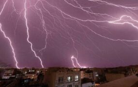رگبار و رعد و برق تهران