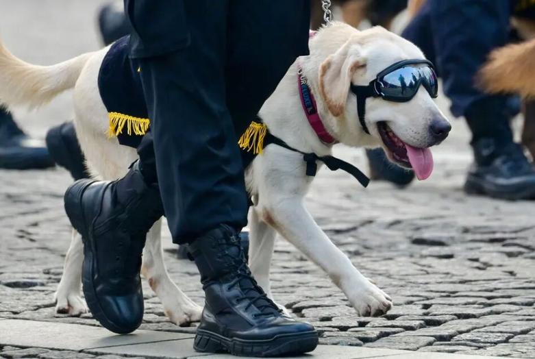 مراسم روز پلیس در اندونزی