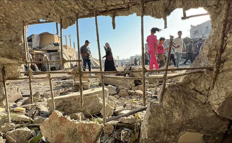 دیدنی های امروز؛ از نشست سران ناتو تا مسابقات یورو 2024 خرابه های مدرسه "العوده" در شهر خان یونس