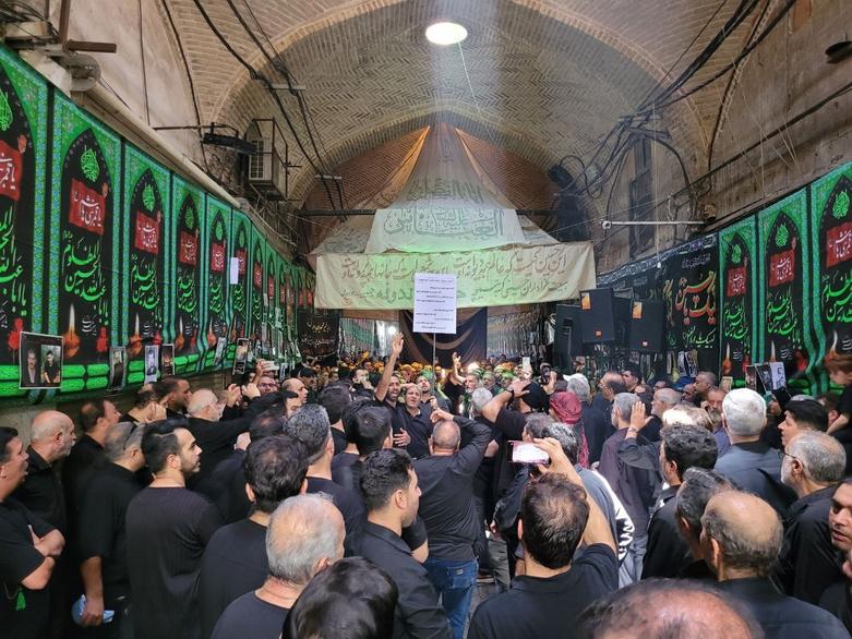 عزاداری بازاریان تهران