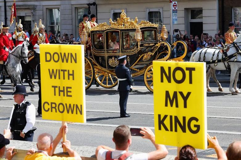 حضور پادشاه و ملکه انگلیس