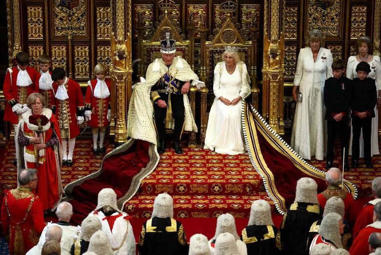 حضور پادشاه و ملکه انگلیس