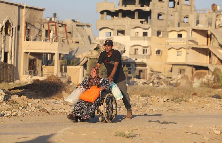 دیدنی های امروز؛ از وضع نوار غزه تا المپیک پاریس جابجایی فلسطینی ها در اردوگاه آوارگان "البرج"