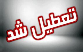 تعطیلی کلیه مراکز دولتی