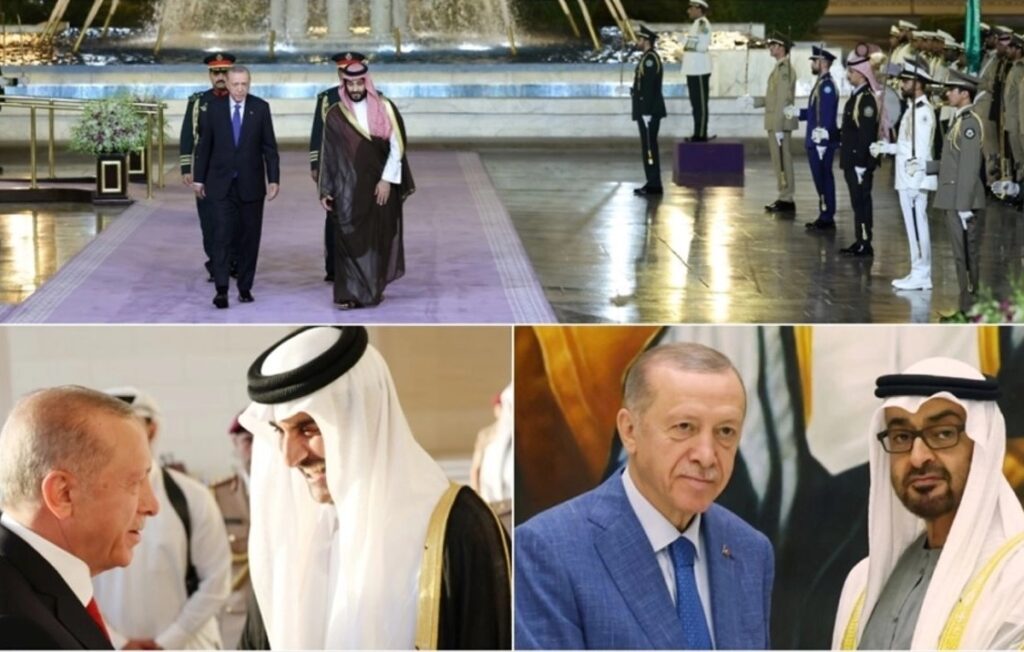 دوستی اردوغان و اعراب