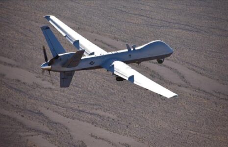 رهگیری پهپاد MQ-9 آمریکایی جنگنده روسی