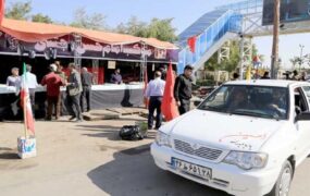 زائران اربعین خودروی شخصی