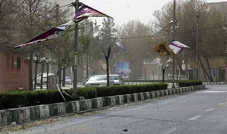 هشدار وزش باد خیلی شدید در تهران