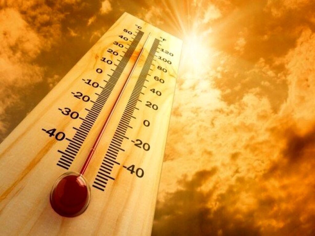 گرمای هوا