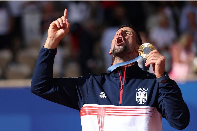 ابراز احساسات "نواک جاکوویچ" تنیس باز صربستانی