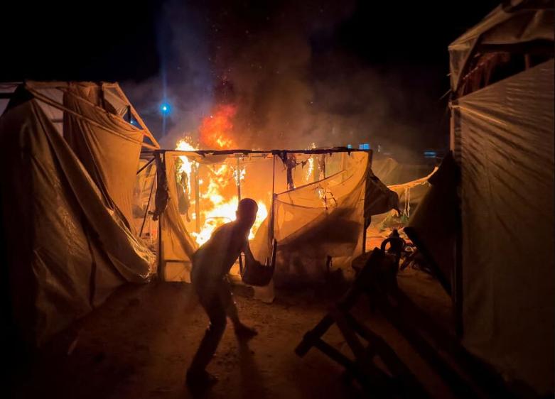 حمله جنگنده های اسرائیلی به اردوگاه آوارگان فلسطینی