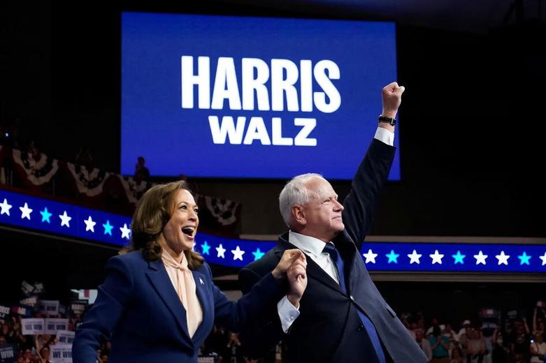 انتخاب "تیم والز" فرماندار دموکرات ایالت مینه سوتا آمریکا از سوی "کامالا هریس" 