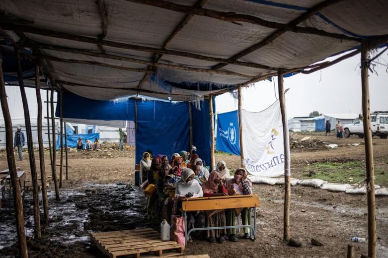 مرکز توزیع غذای سازمان ملل بین آوارگان