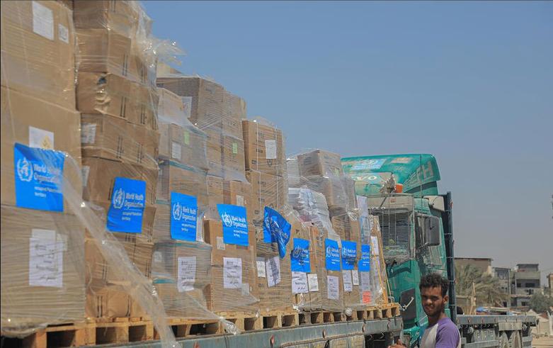 ورود محموله کمک های دارویی سازمان بهداشت جهانی