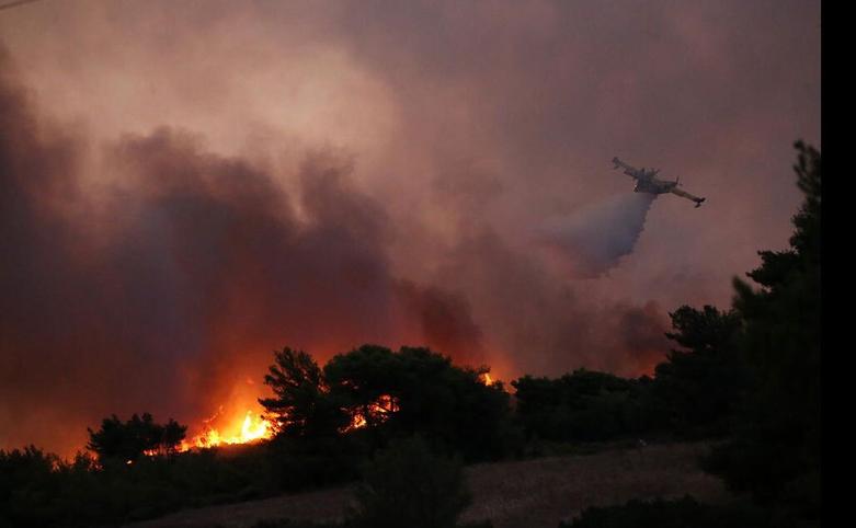 درگیر شدن نزدیک به نیمی از جنگل های یونان با بحران آتش سوزی