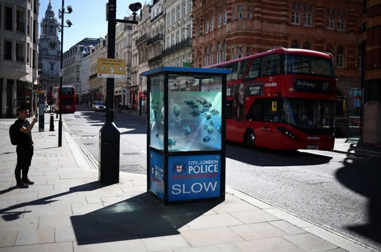 آثار هنری جدید "بنکسی" در شهر لندن