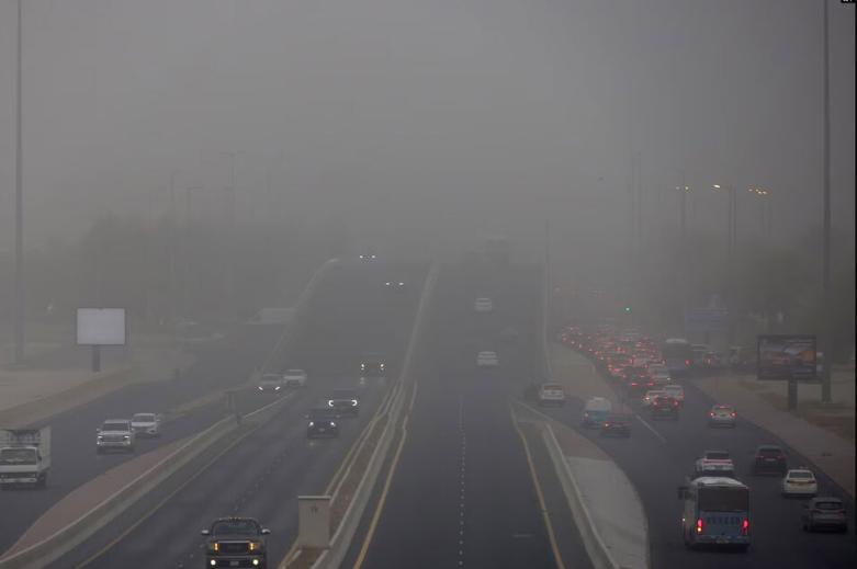 توفان شن در شهر کویت