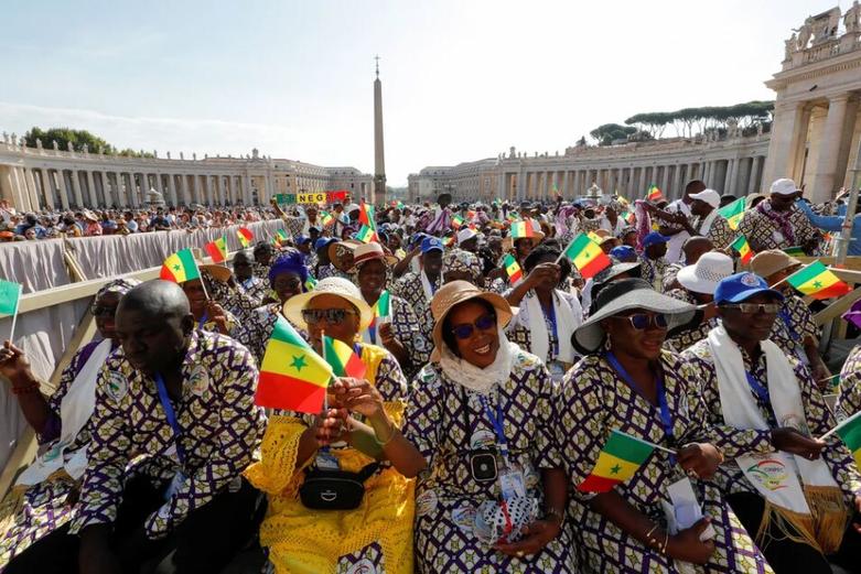 شنوندگان موعظه هفتگی پاپ فرانسیس