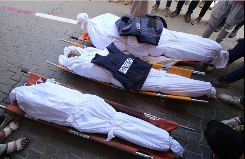 ادامه کشتار روزنامه نگاران از سوی اسرائیل در نوار غزه