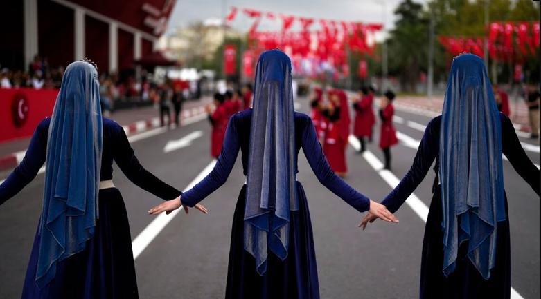 جشن های "روز ملی پیروزی" در شهر استانبول ترکیه