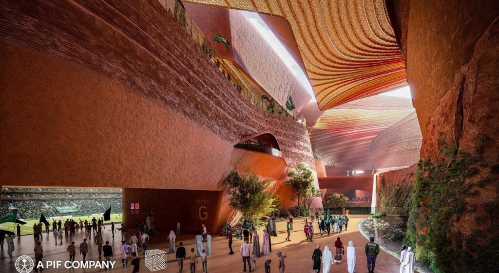 عربستان با ساخت ۶ ورزشگاه جدید به استقبال جامجهانی ۲۰۳۴ میرود عربستان ورزشگاه جامجهانی ۲۰۳۴