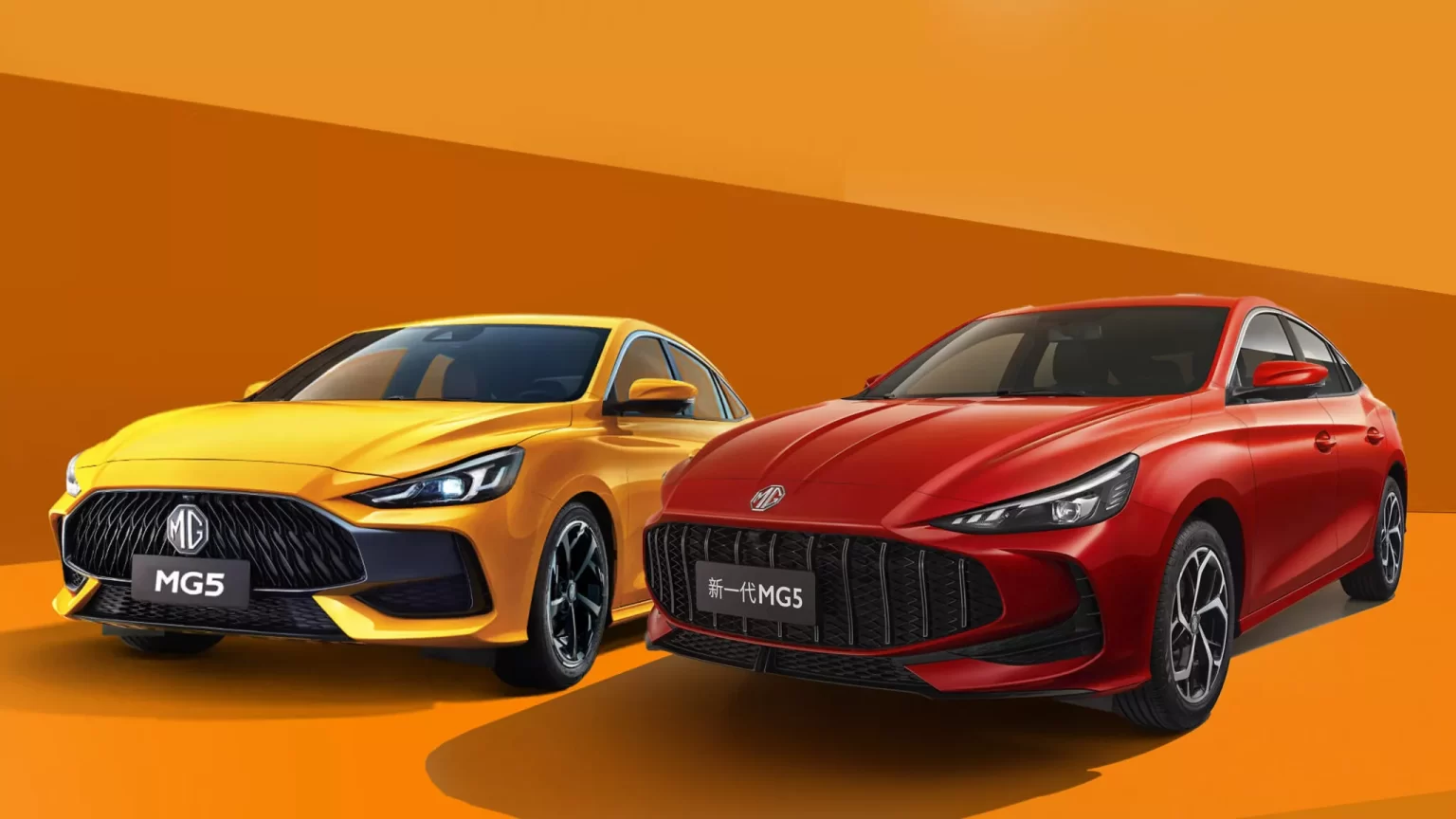 خودرو سدان MG5 فیس لیفت شده رونمایی شد