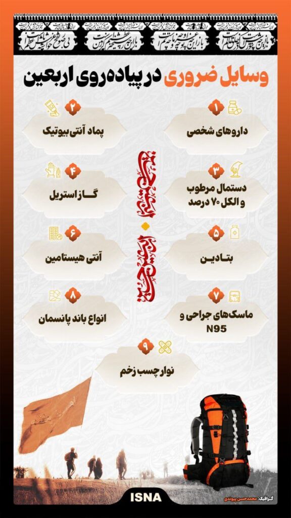  پیاده‌روی اربعین