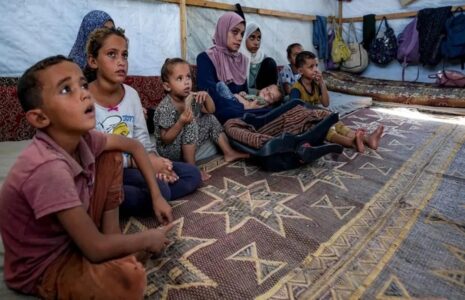 آتش‌بس غزه واکسیناسیون کودکان