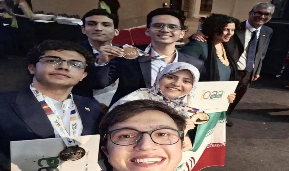 تیم المپیاد نجوم ایران قهرمان جهان