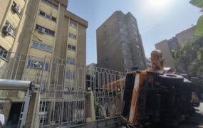 حادثه در ساختمان شهرداری خیابان حافظ تهران