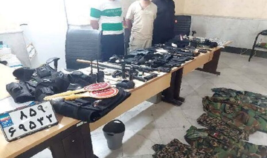 زوگیری با لباس یگان امداد پلیس