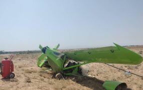 سقوط هواپیمای آموزشی در نظرآباد