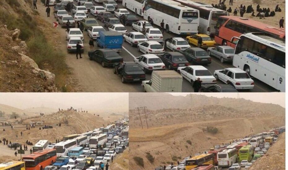 محدودیت‌های ترافیکی مرز مهران