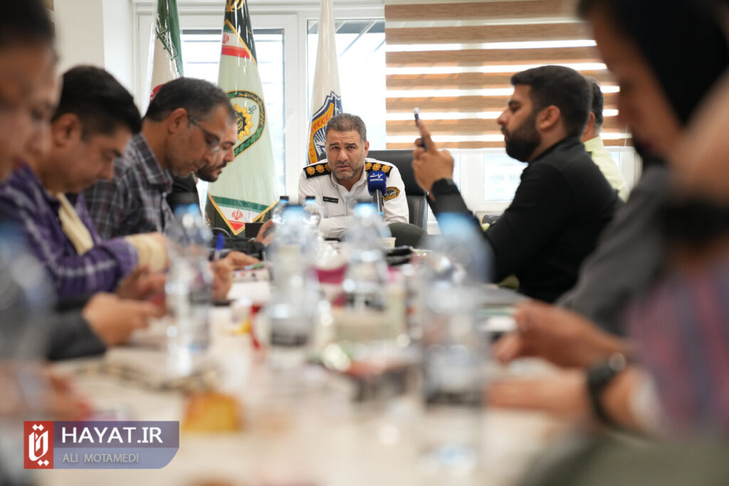 نشست خبری پلیس راه تهران بزرگ