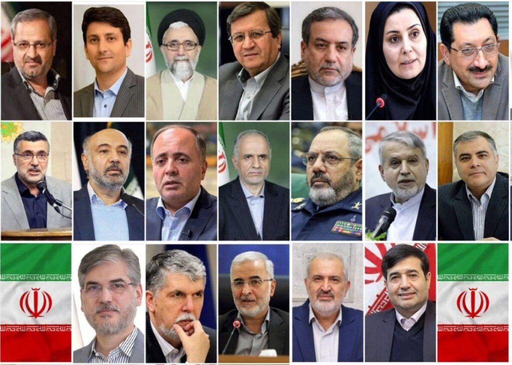 وزرای پیشنهادی پزشکیان