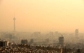 وزش باد شدید و خیزش گرد و خاک در تهران