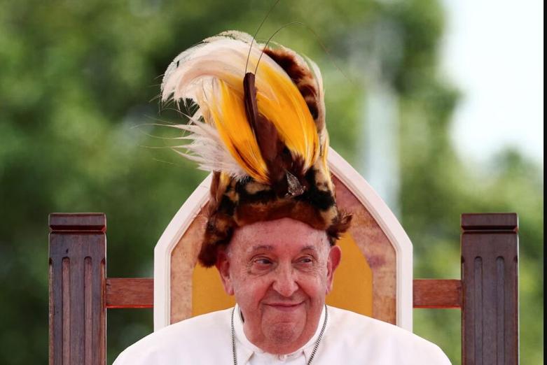 دیدنی های امروز؛ از توفان ویتنام تا جنگ غزه پاپ فرانسیس در جریان سفر به جزیره "پاپوا گینه نو"