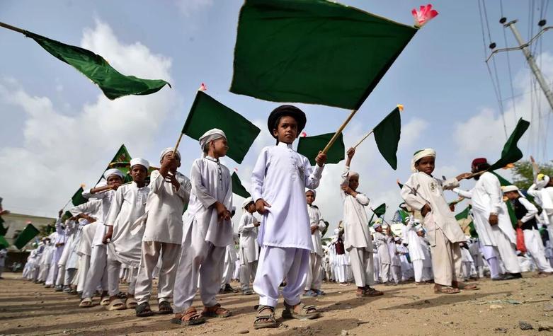 جشن میلاد پیامبر اسلام (ص) در کراچی