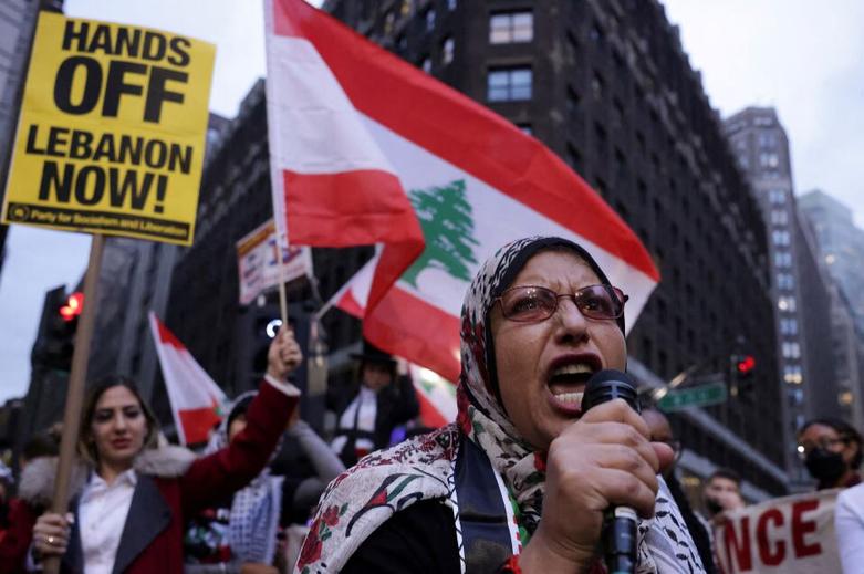 اعتراضات ضداسرائیلی در شهر نیویورک آمریکا 